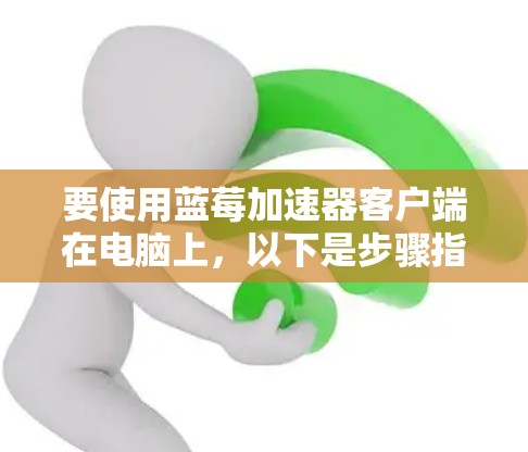 要使用蓝莓加速器客户端在电脑上,以下是步骤指南