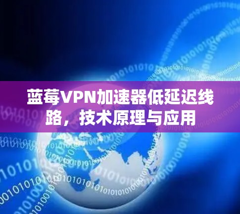 蓝莓VPN加速器低延迟线路,技术原理与应用