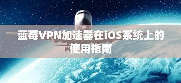 蓝莓VPN加速器在iOS系统上的使用指南