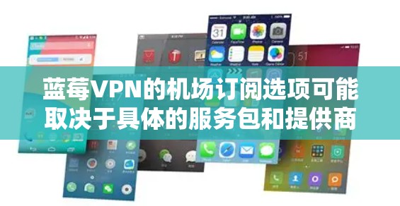蓝莓VPN的机场订阅选项可能取决于具体的服务包和提供商。以下是一些可能的解决方案