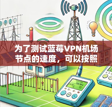 为了测试蓝莓VPN机场节点的速度，可以按照以下步骤进行