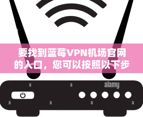 要找到蓝莓VPN机场官网的入口，您可以按照以下步骤操作