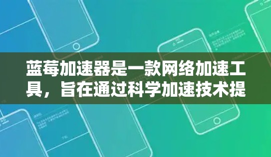蓝莓加速器是一款网络加速工具，旨在通过科学加速技术提升你的网络浏览和下载速度。以下是关于蓝莓加速器安卓客户端的详细信息和下载指引